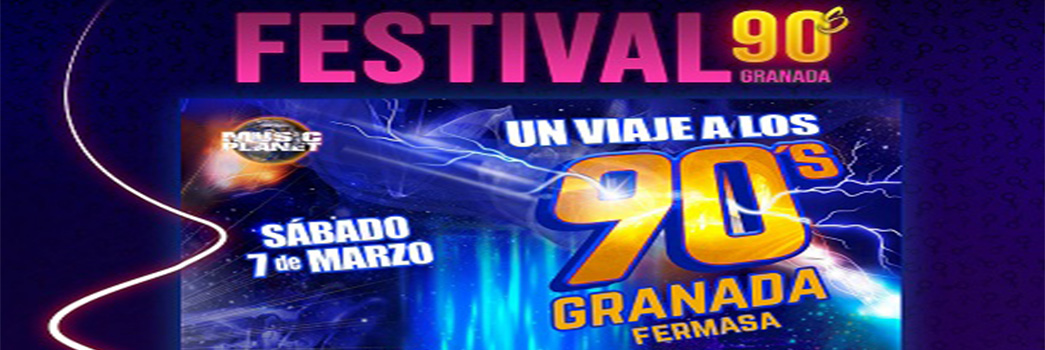Foto descriptiva del evento: 'Festival 90s Granada'